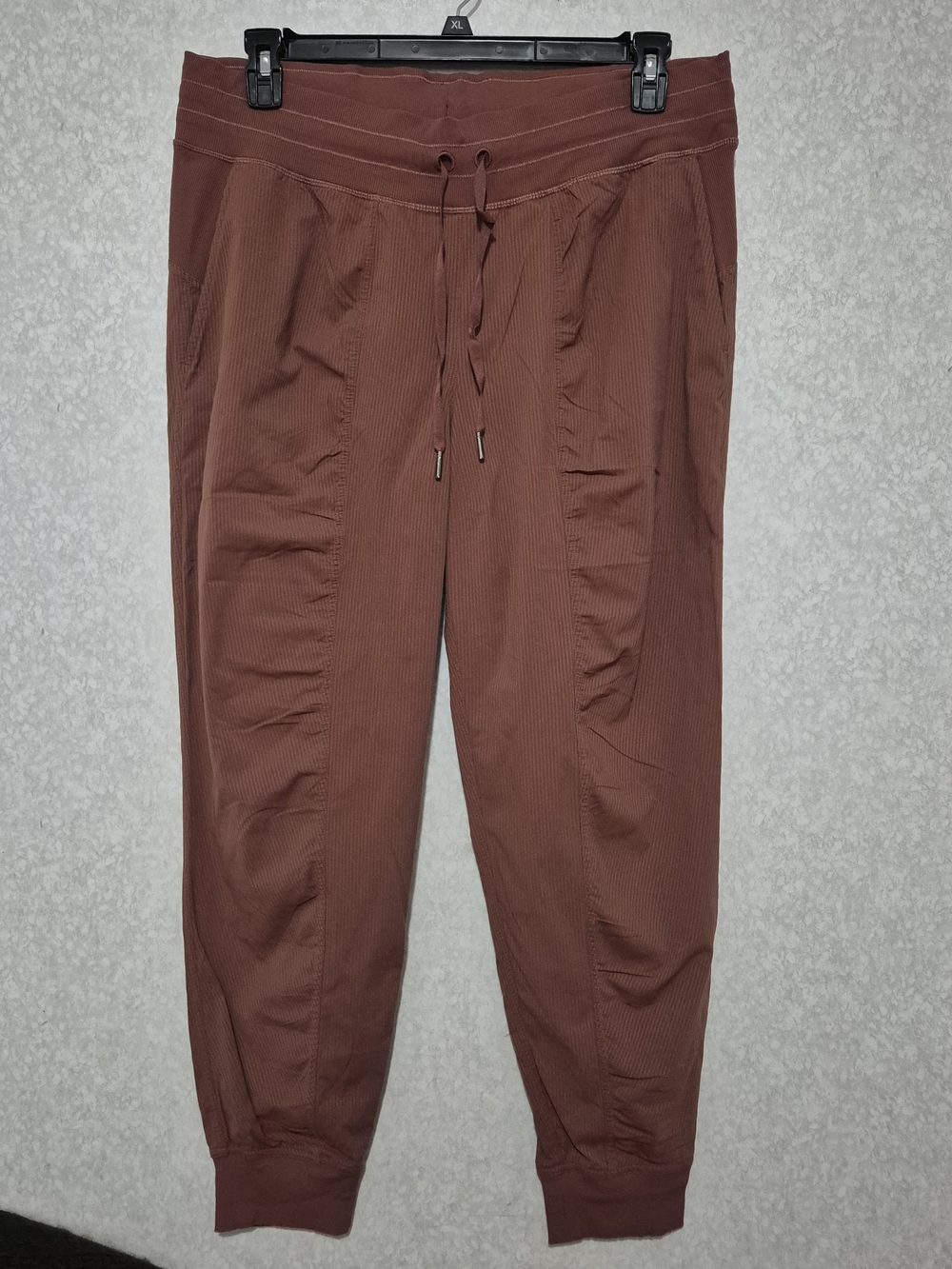 lululemon athletica Women's Rust Brown Dance Studio Track Joggers-Size:14